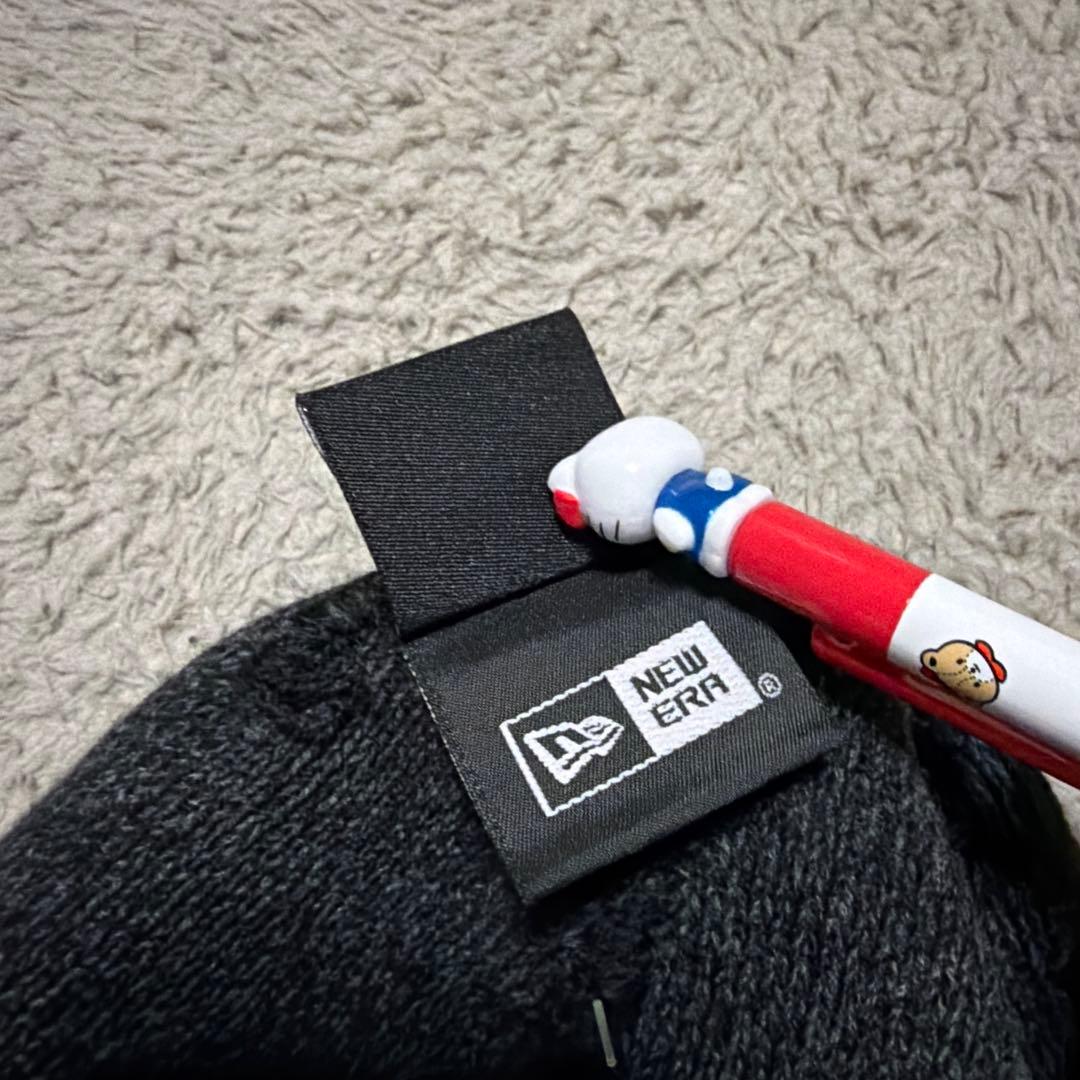 18aw Supreme New Era Arc Logo Beanie 黒