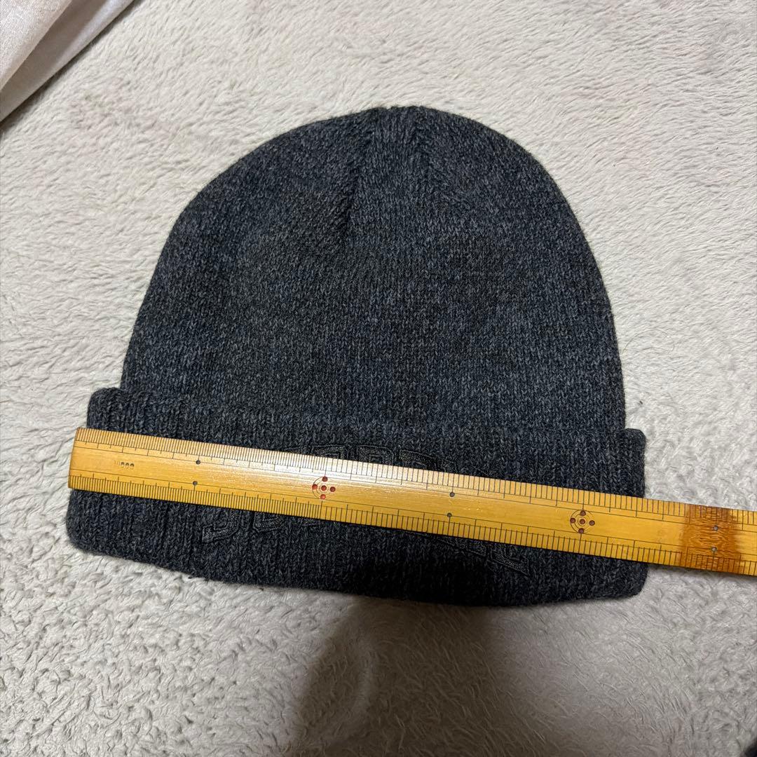 18aw Supreme New Era Arc Logo Beanie 黒