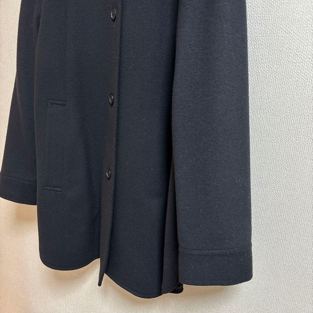 セオリーリュクス　ジャケット　シンプル　無地　上着　ブラック　黒　38号　コート