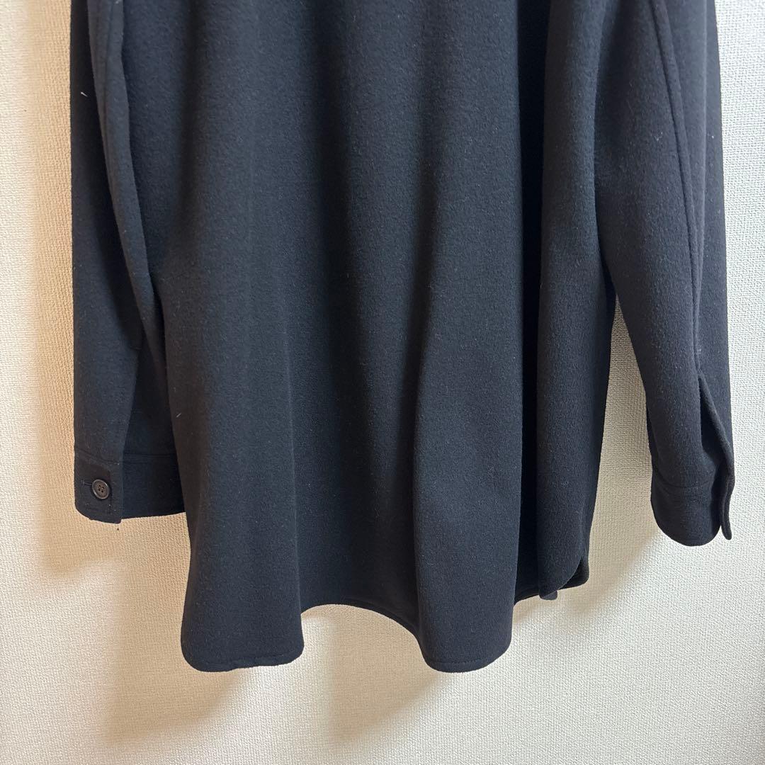 セオリーリュクス　ジャケット　シンプル　無地　上着　ブラック　黒　38号　コート
