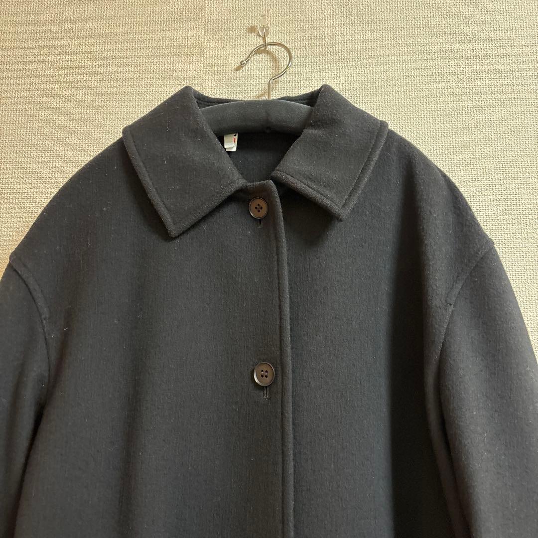 セオリーリュクス　ジャケット　シンプル　無地　上着　ブラック　黒　38号　コート