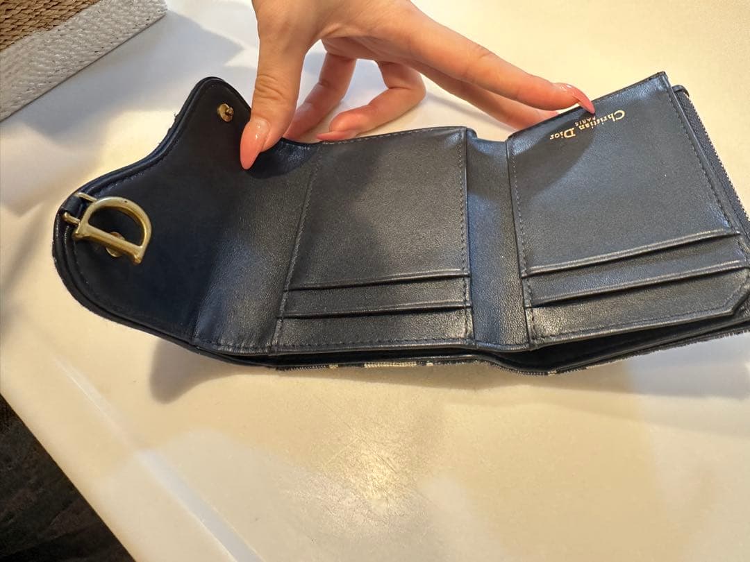 Christian Dior 三つ折り財布