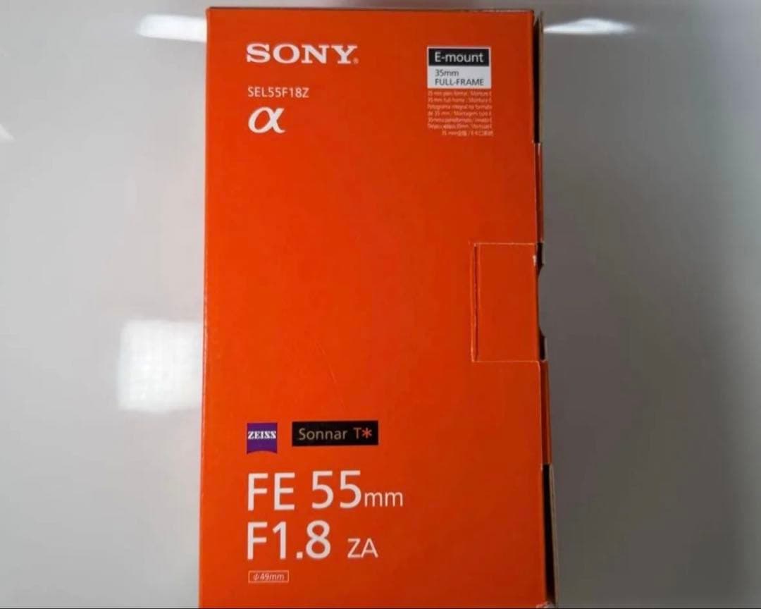 新品 SONY Sonnar T* FE 55mm F1.8 ZA正規輸入品