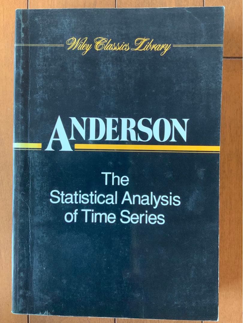 洋書 Statistical Analysis of Time Series