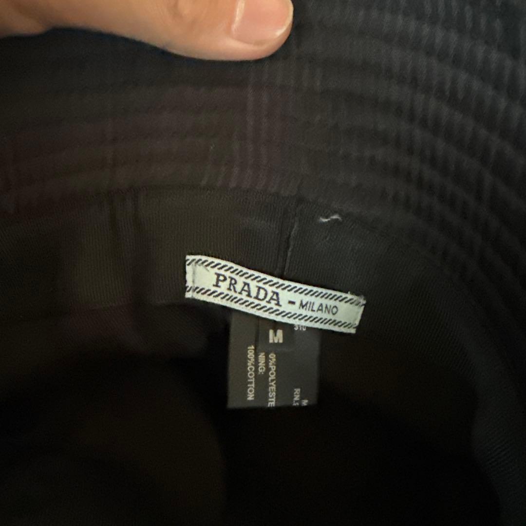 なかたけ専用 PRADA ブラック バケットハット M