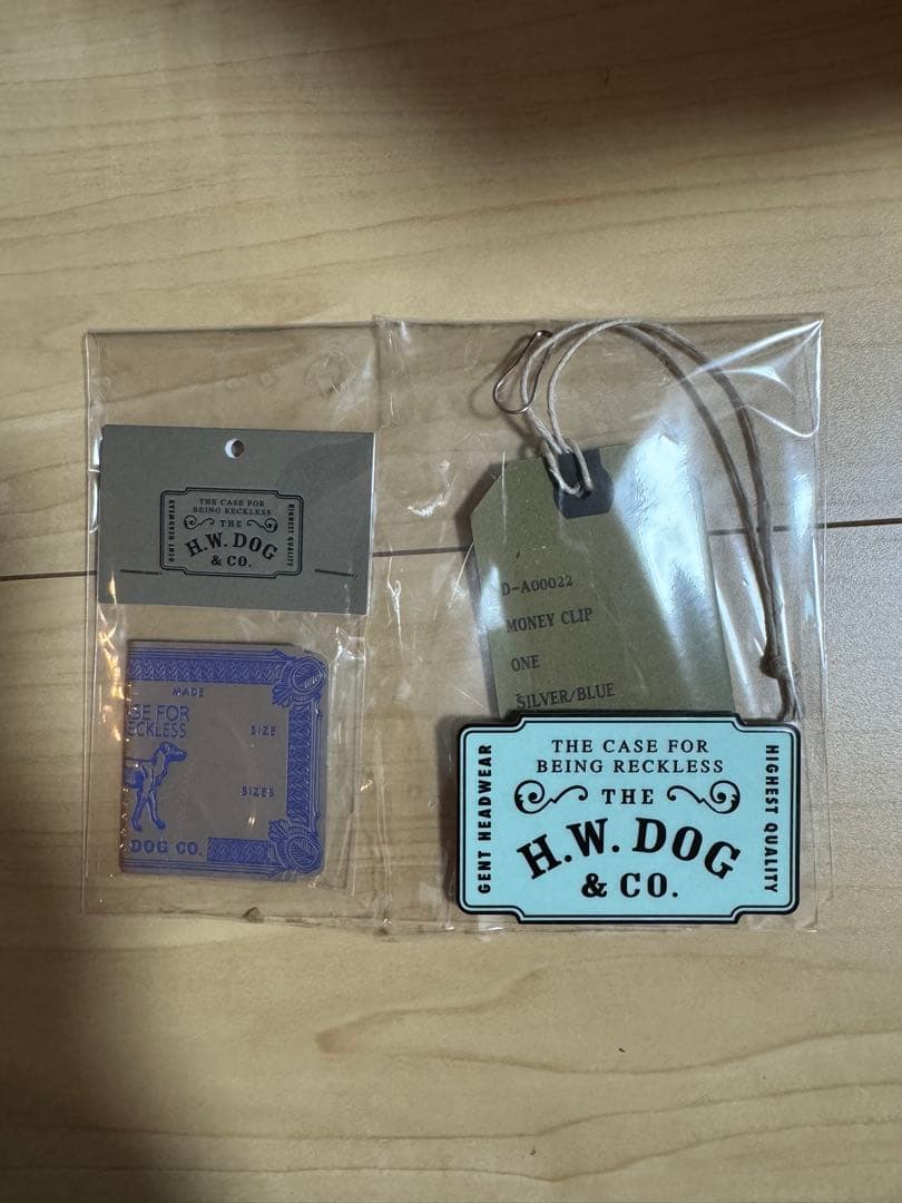 THE H.W. DOG&CO MONEY CLIP マネークリップ