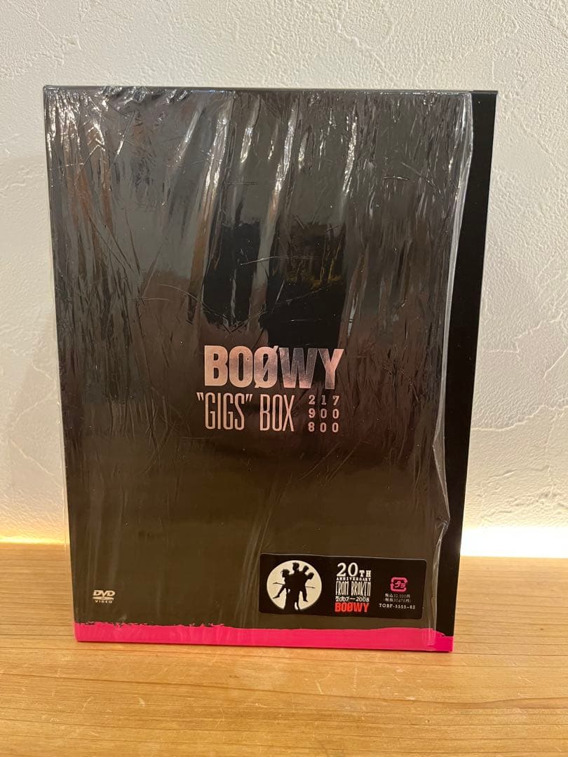 BOØWY GIGS BOX DVD 8枚組 ボウイ