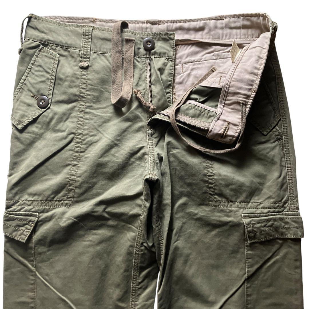 廃盤 00s LEVI'S W36 ミリタリーワイドカーゴパンツ カモメペイント