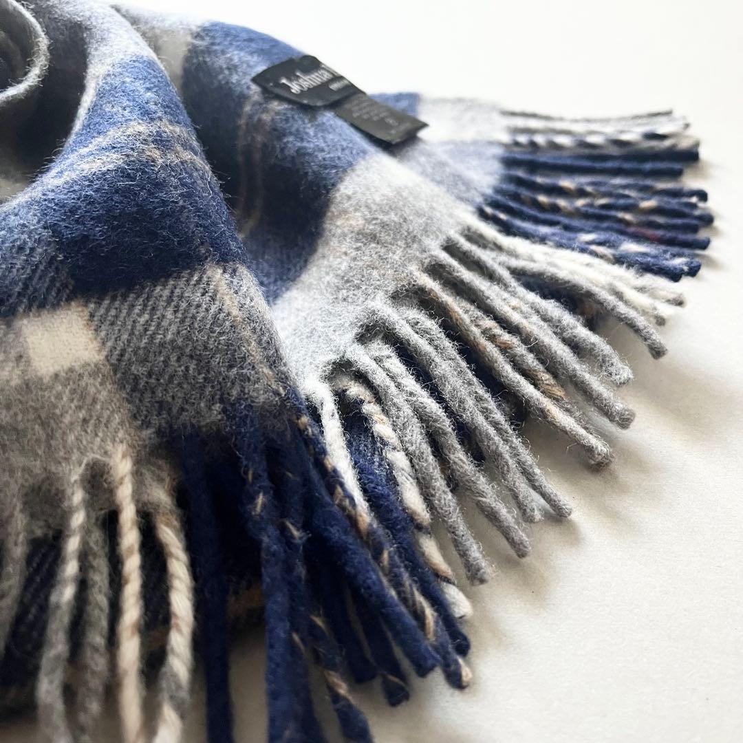 Joshua Ellis ジョシュアエリス／ウール100%マフラー