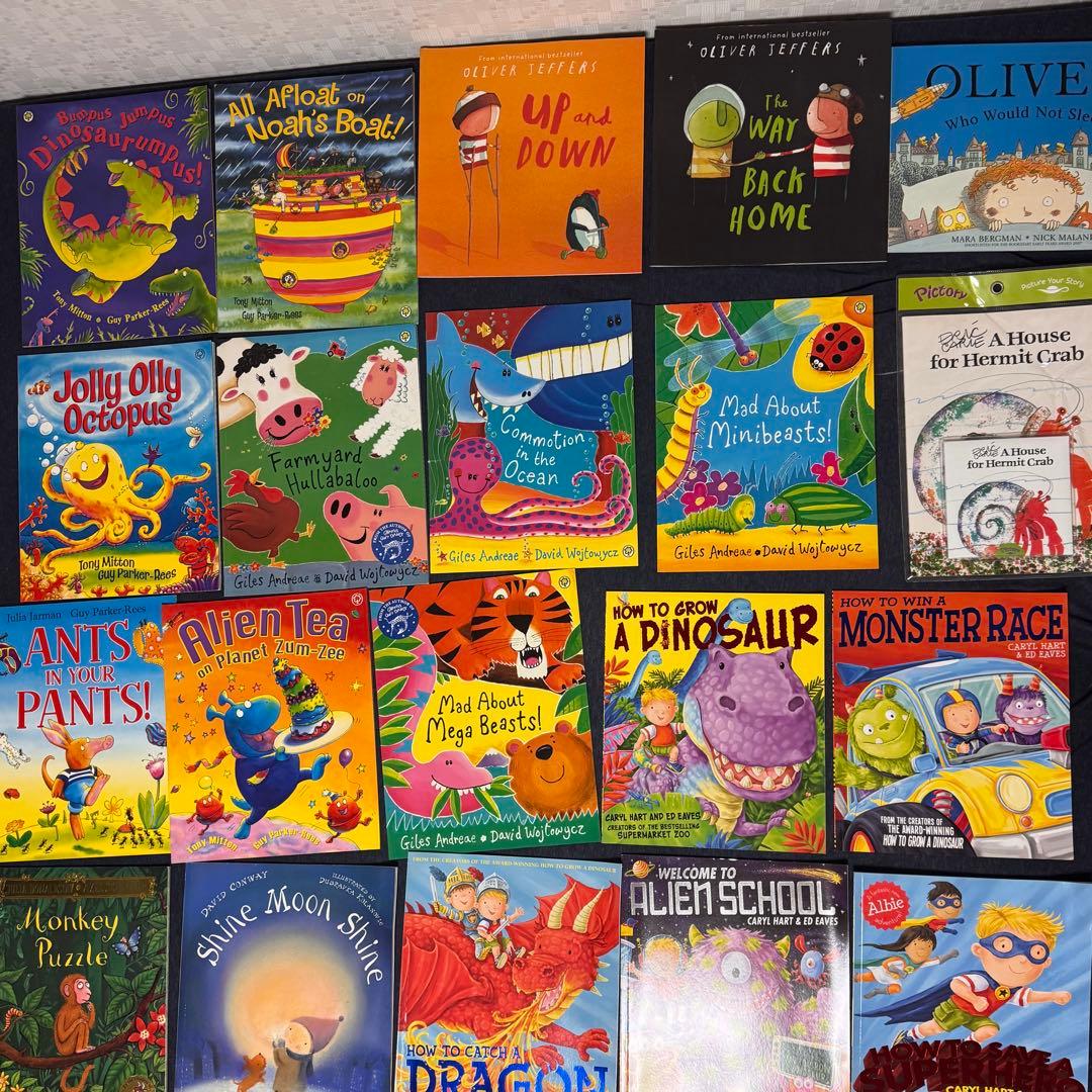 超美品　全部で50冊　英語絵本　3才-5才