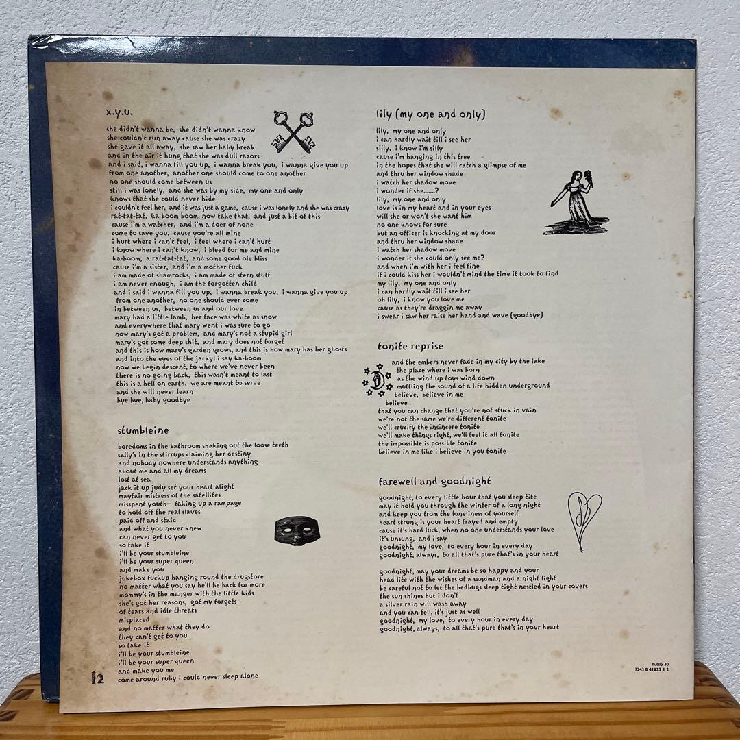 プレスミス有 Smashing Pumpkins 3LP アナログ レコード