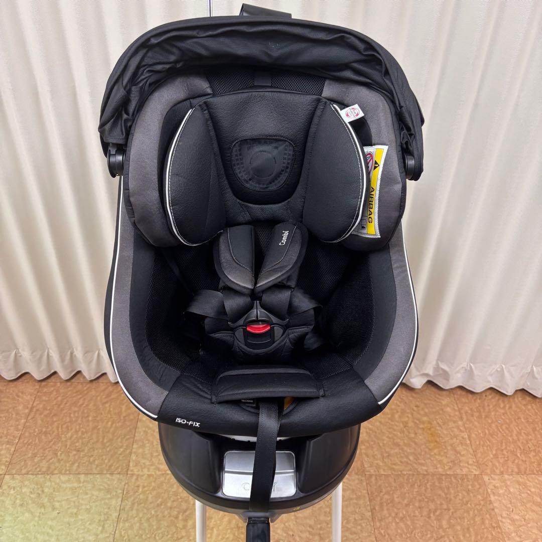 クリーニング済☆綺麗☆　コンビ　ネルーム　ISOFIX　エッグショック　ブラック