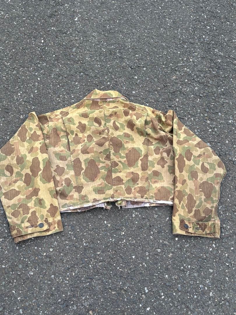 5*2様 40s フロッグスキンカモ ダックハンターカモ HBT ヘリンボーン