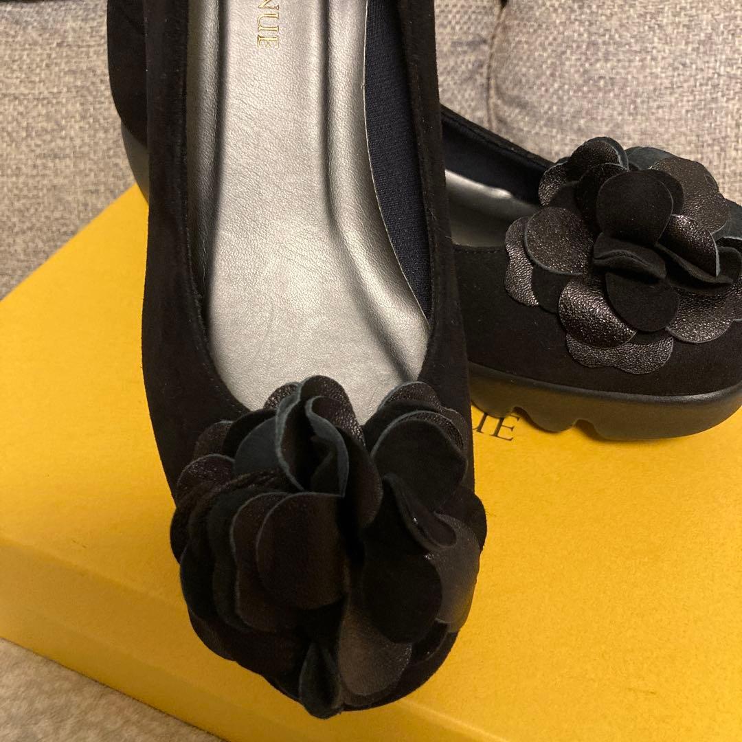 ヒルズアベニュー素敵なフラワーパンプス¥27000からお値下　プーくん専用です