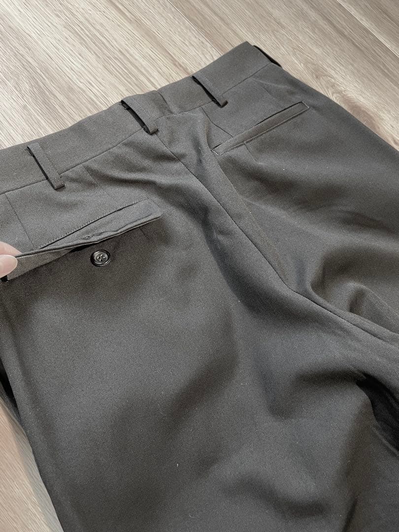 COMMEdesGARÇONS ブラックスーツ上下セットアップジャケットパンツ