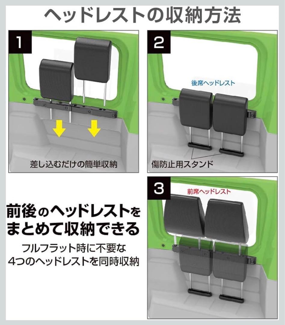 ジムニー　シエラ　時間調整式 間欠ワイパー　ヘッドレストホルダー　シフトパネル