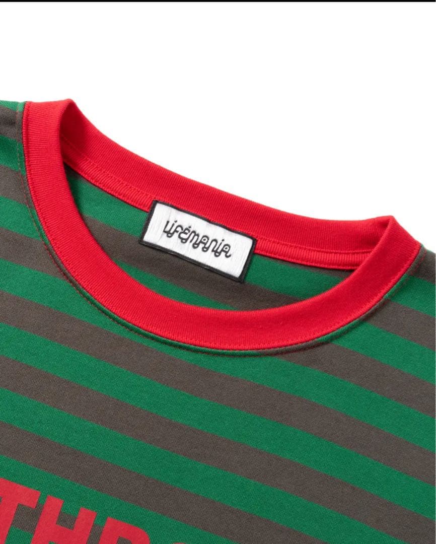 LIFEMANIA DAILY PULSE ボーダー　ロンT