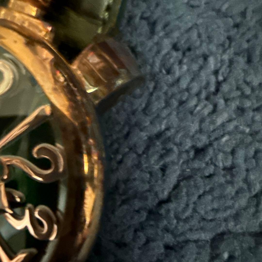 GaGaMILANOグリーン レザーベルト マヌアーレ48mm