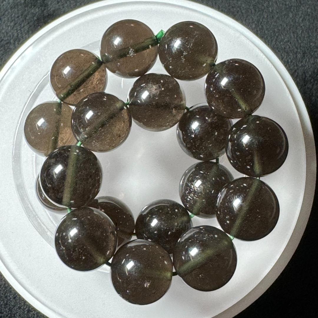 アリゾナテクタイト願い叶える宝石◇チンターマニストーン◇ブレスレット約12.1㎜