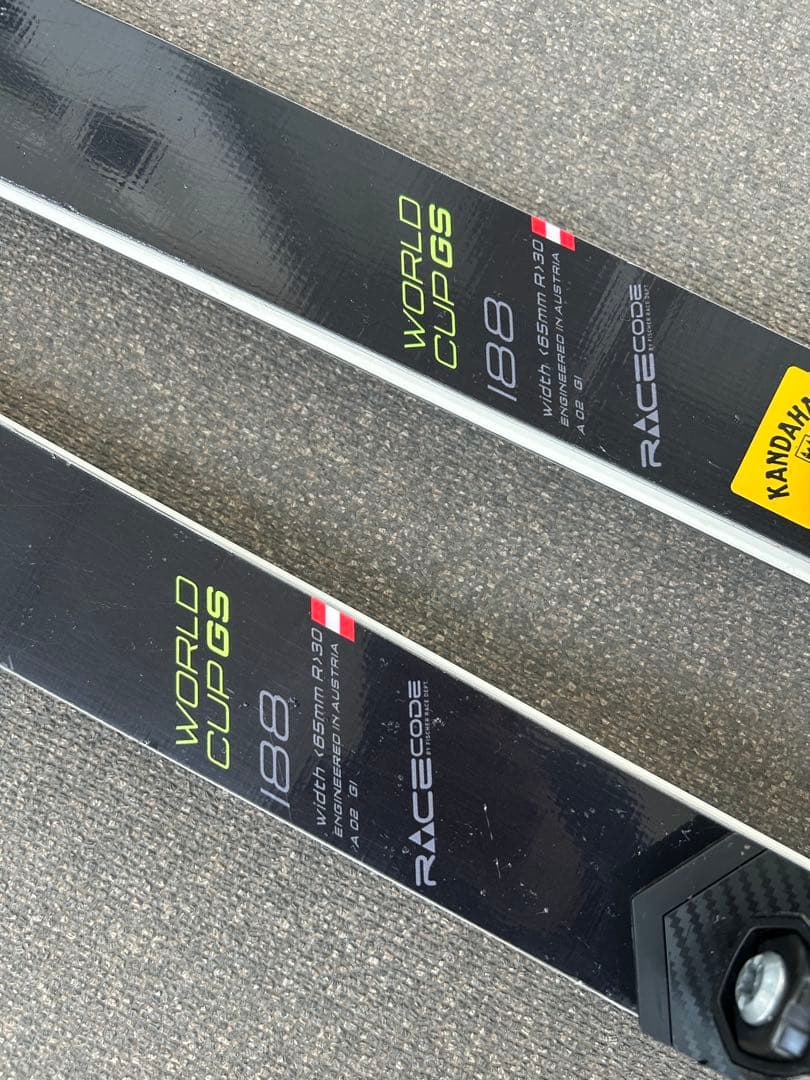 FISCHER WC GS スキー188cm 板 2020