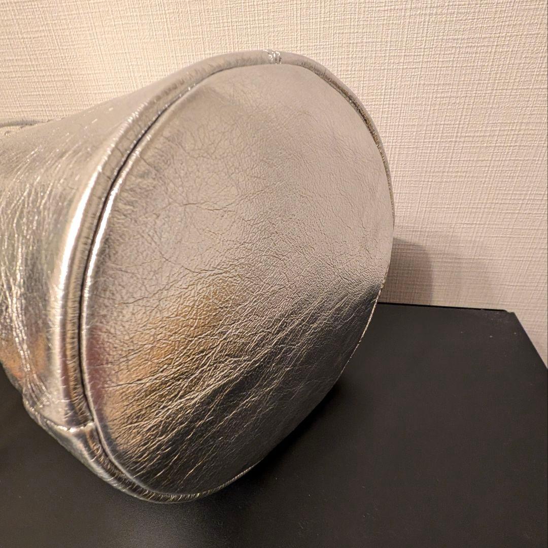 マルコマージ Marco Masi 　シルバースタッズショルダーバッグ