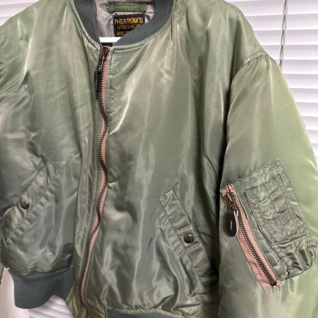 PHERROW'S MA-1 フライトジャケット M 希少