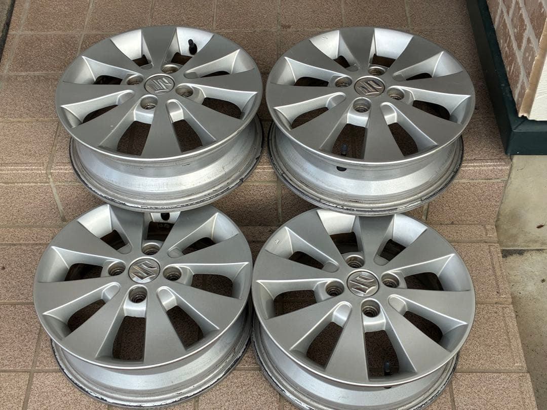 ⭐︎送料込み！　ワゴンR純正　14インチ 4.5j 4本セット