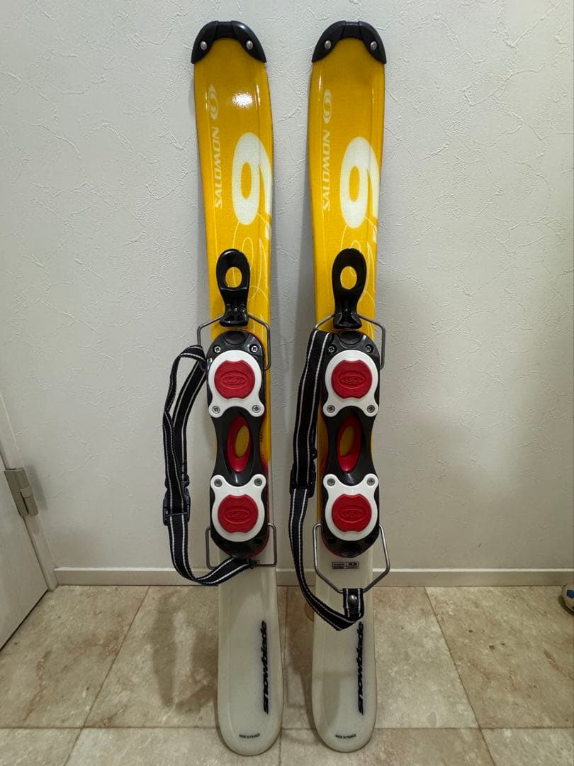 Salomon アッパーデッキ付き ショートスキー
