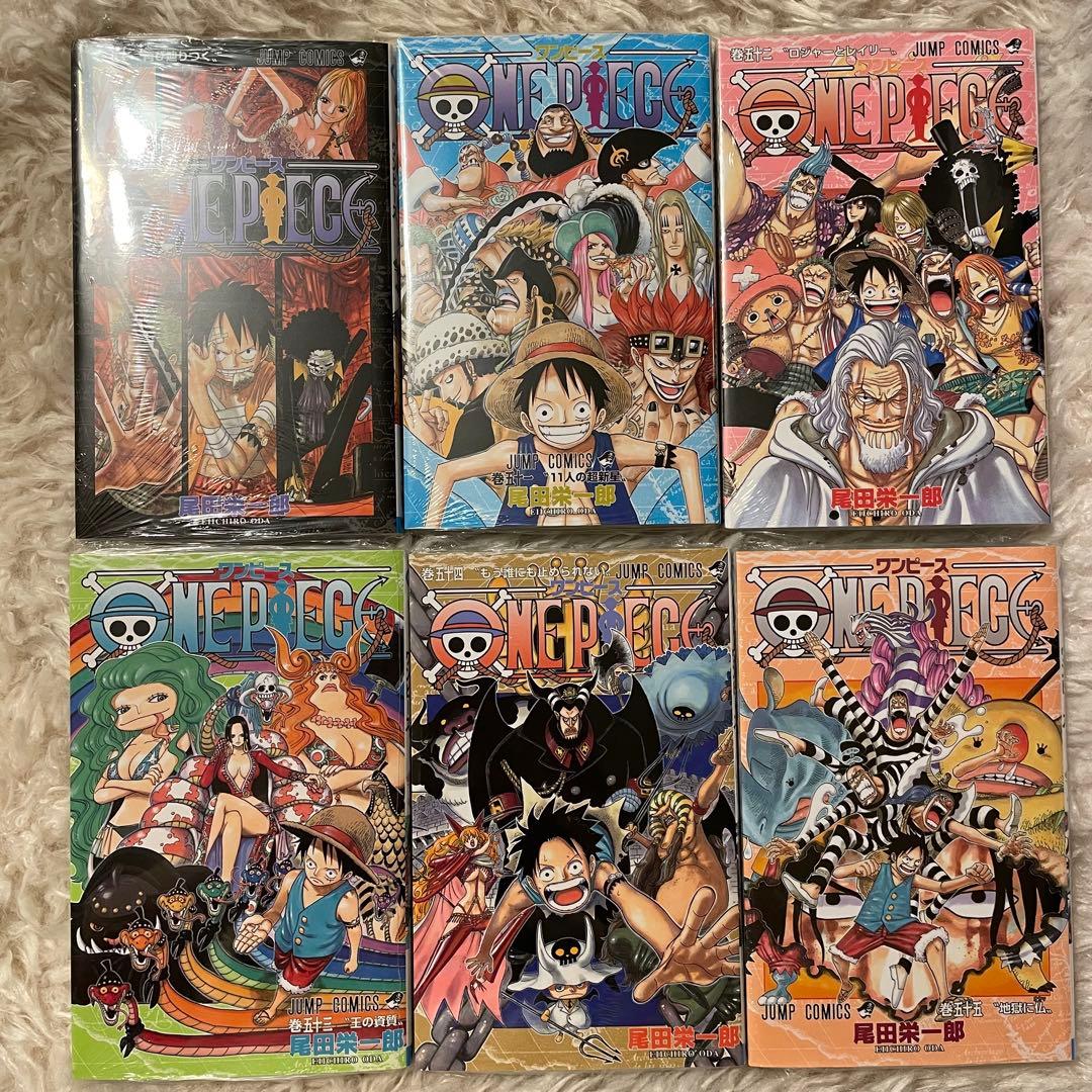 ONE PIECE 漫画　1-12巻　50-61巻　101-106巻 新品　美品