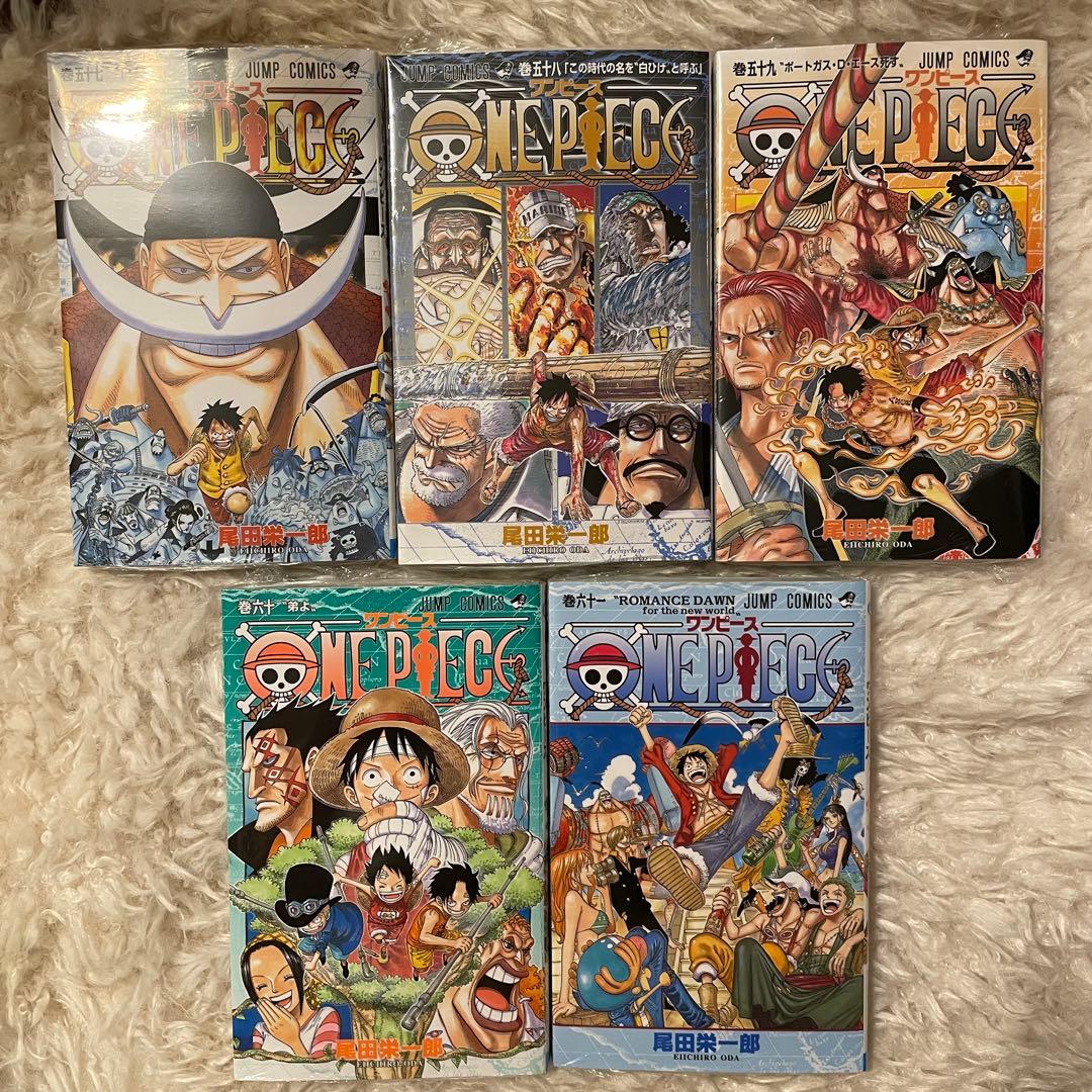 ONE PIECE 漫画　1-12巻　50-61巻　101-106巻 新品　美品