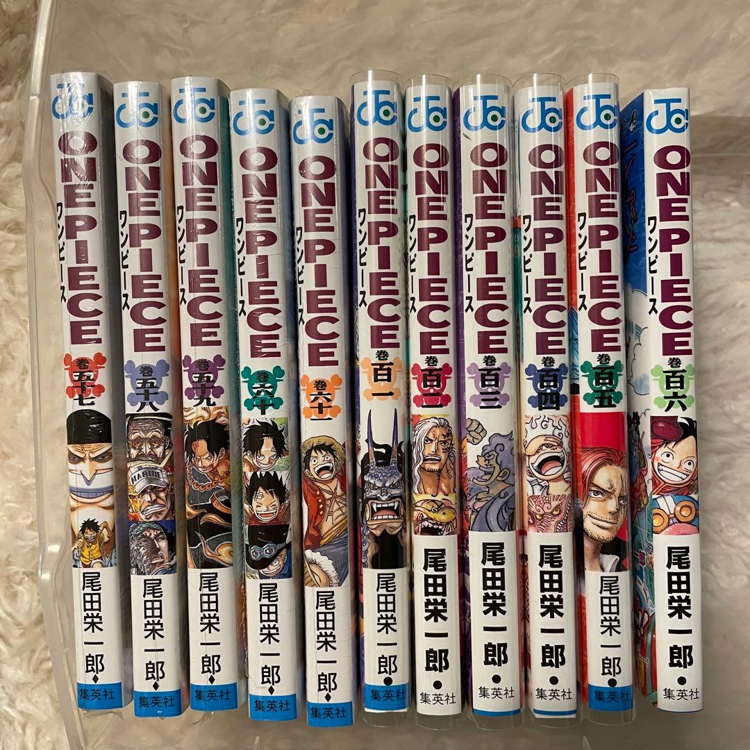 ONE PIECE 漫画　1-12巻　50-61巻　101-106巻 新品　美品