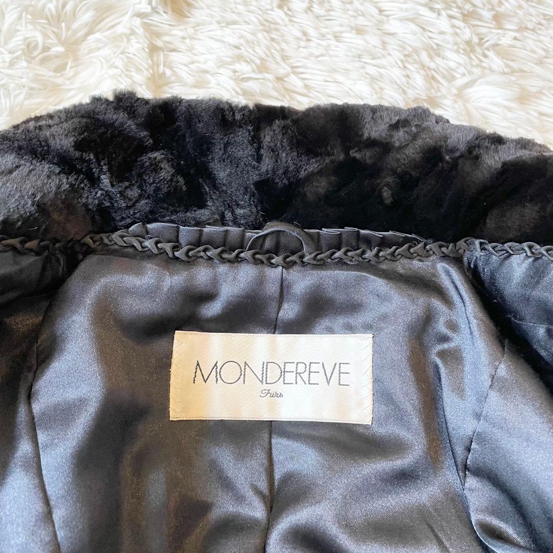 ジャケット・アウター Sheared Mink Long Coat Free Size Brown