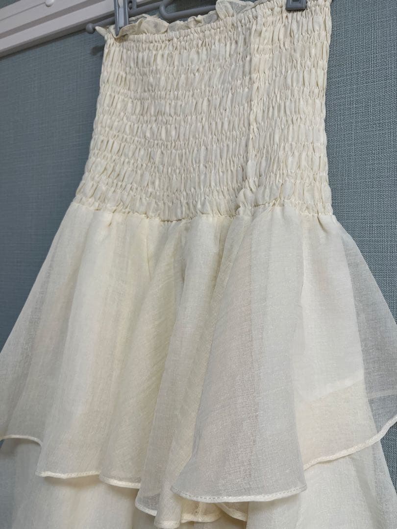 celon frilly tiered dress セロン アイボリー