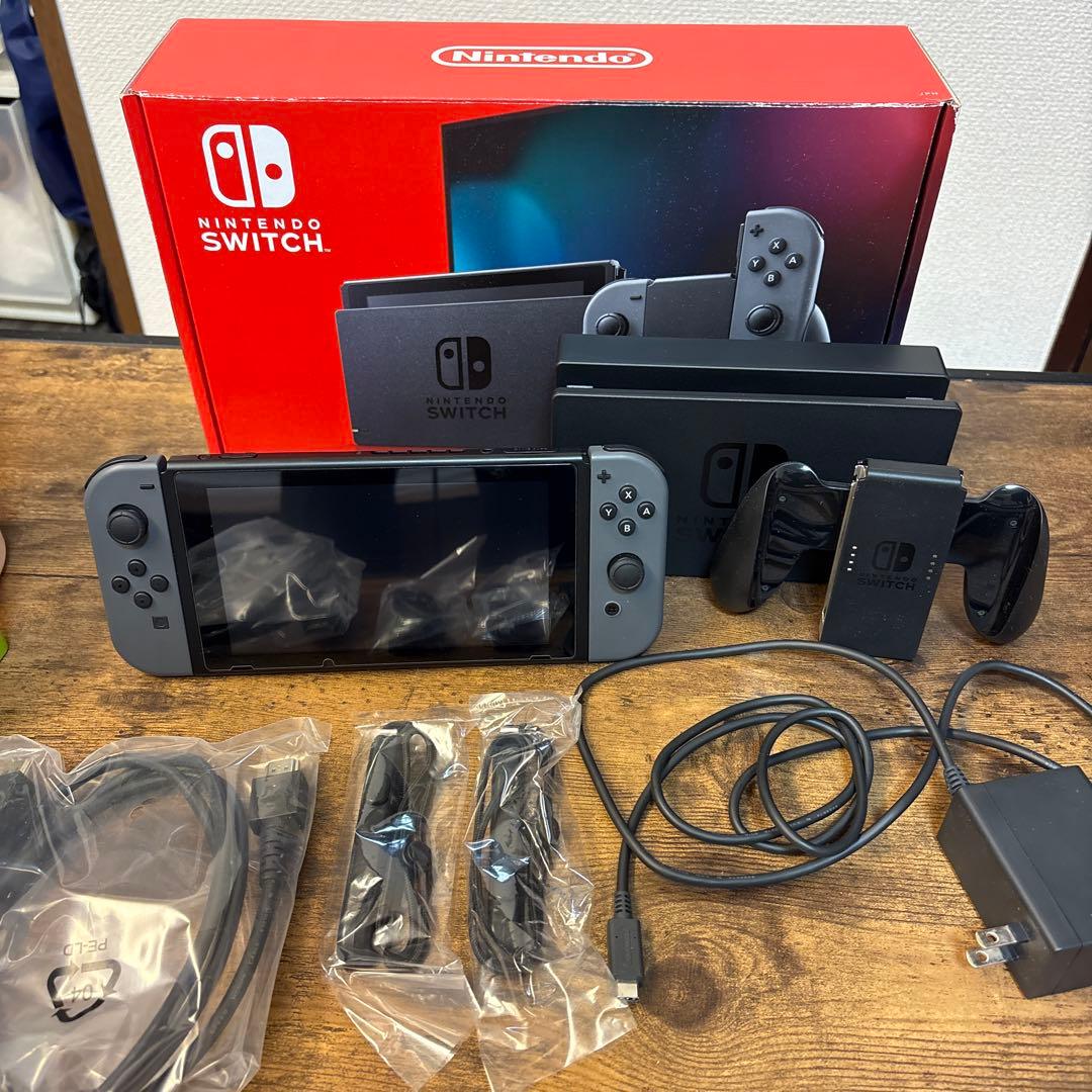 Nintendo Switch グレー 本体 付属品一式