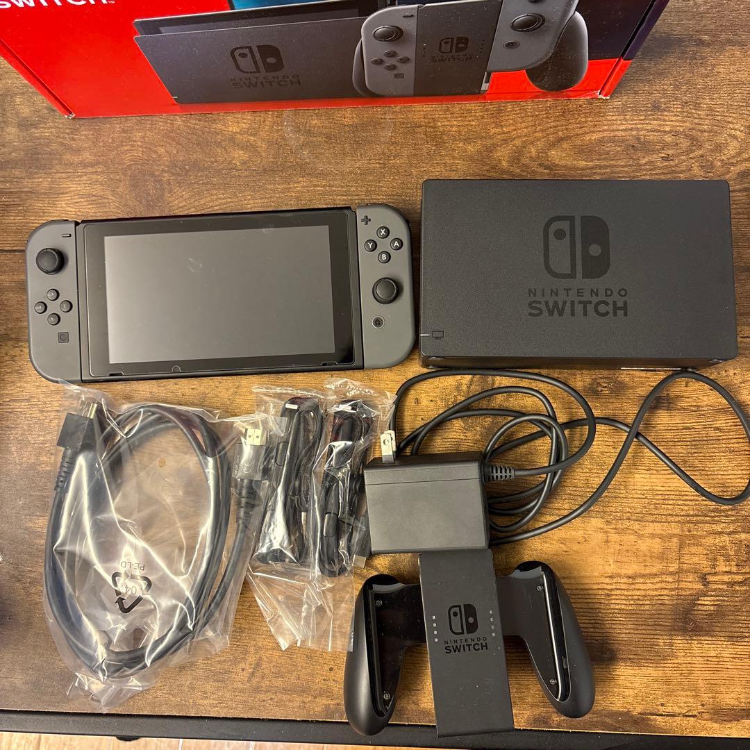Nintendo Switch グレー 本体 付属品一式