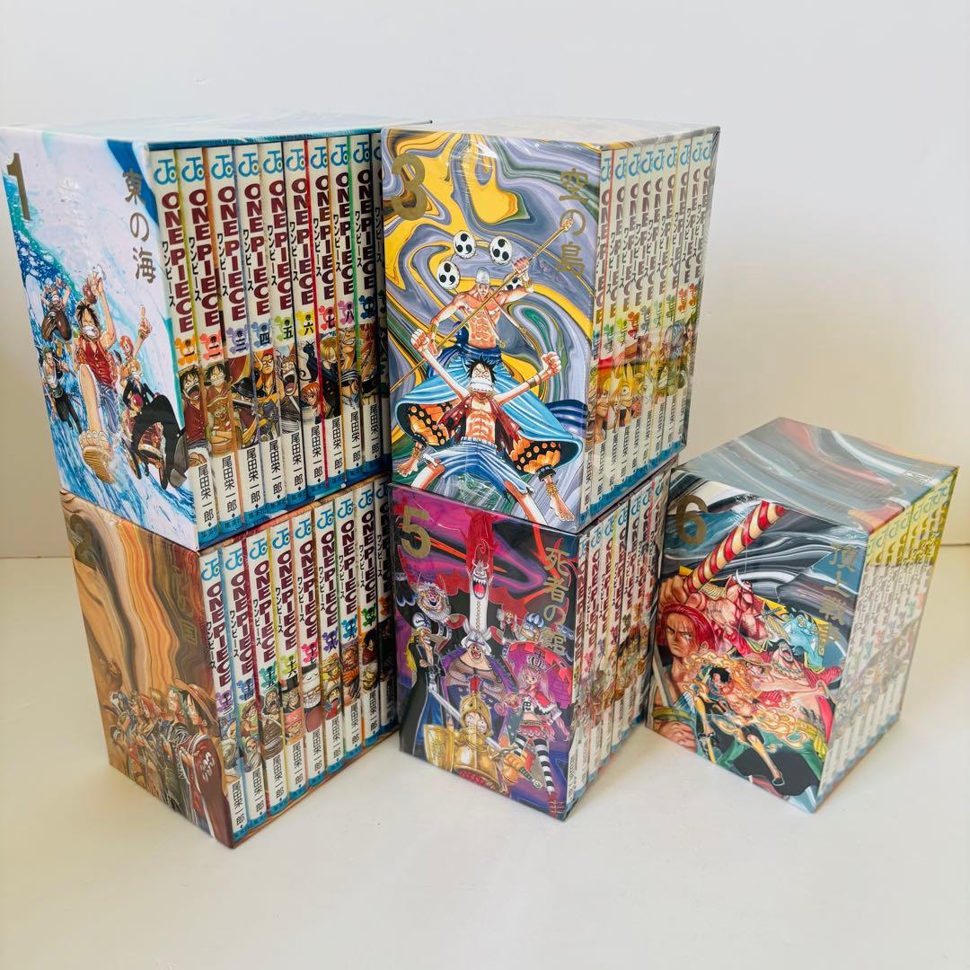 新品＋新品同様　ONE PIECE エピソードボックス 1.2.3.5.6