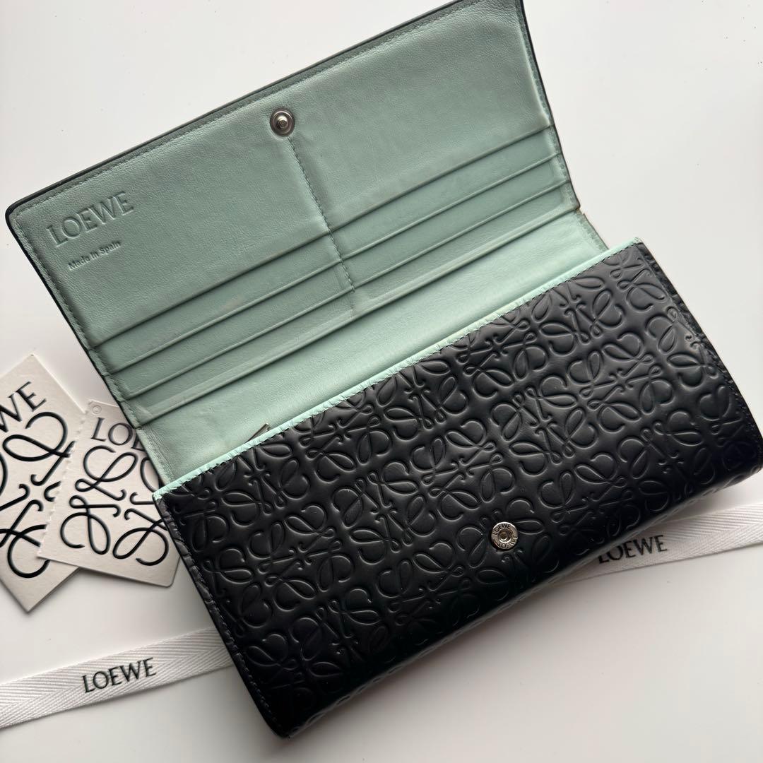 【限定価格】 210 LOEWE ロエベ 2つ折り長財布