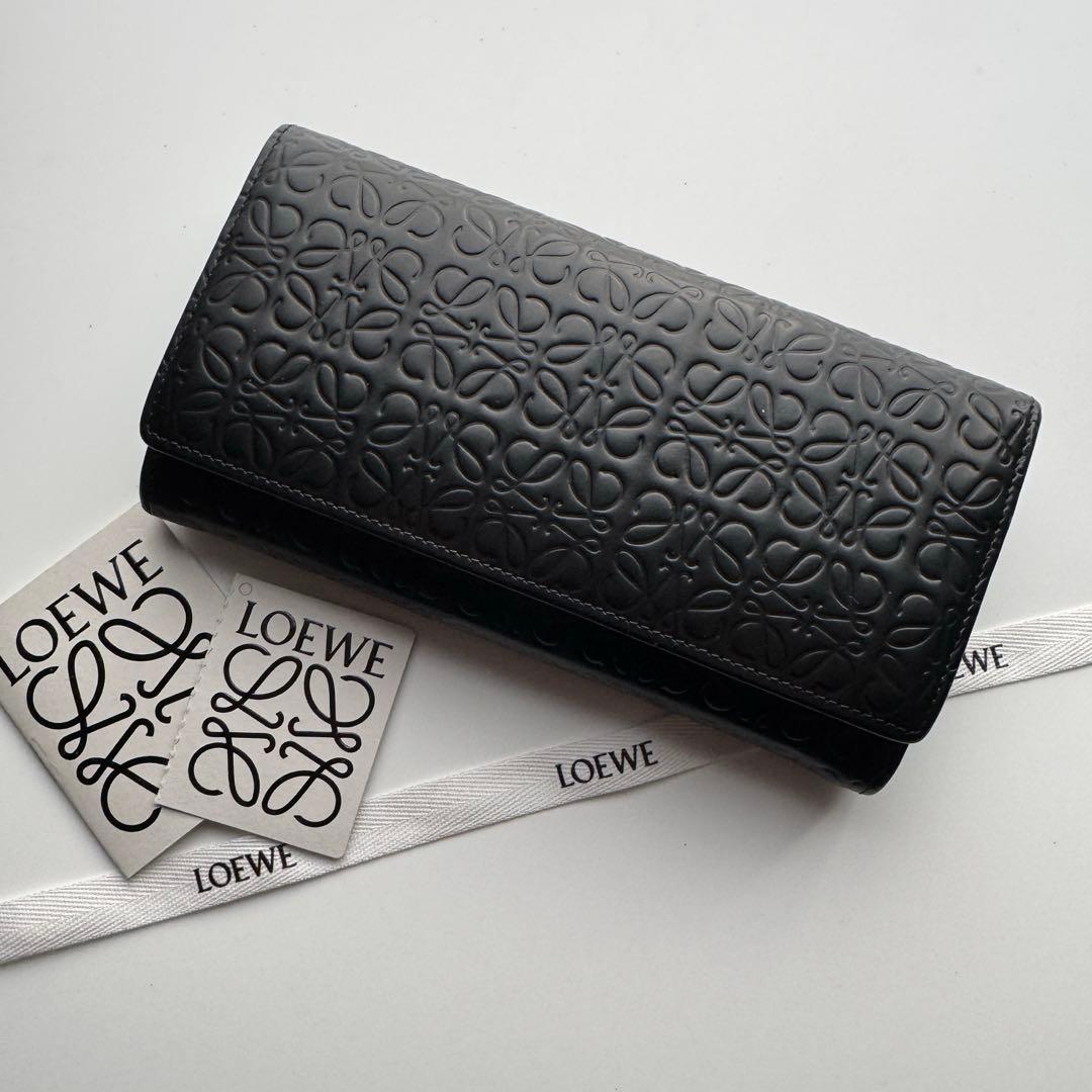 【限定価格】 210 LOEWE ロエベ 2つ折り長財布