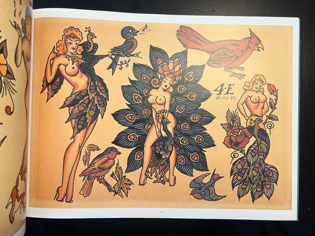 (廃盤) Sailor Jerry Tattoo Flash 本　vol.1