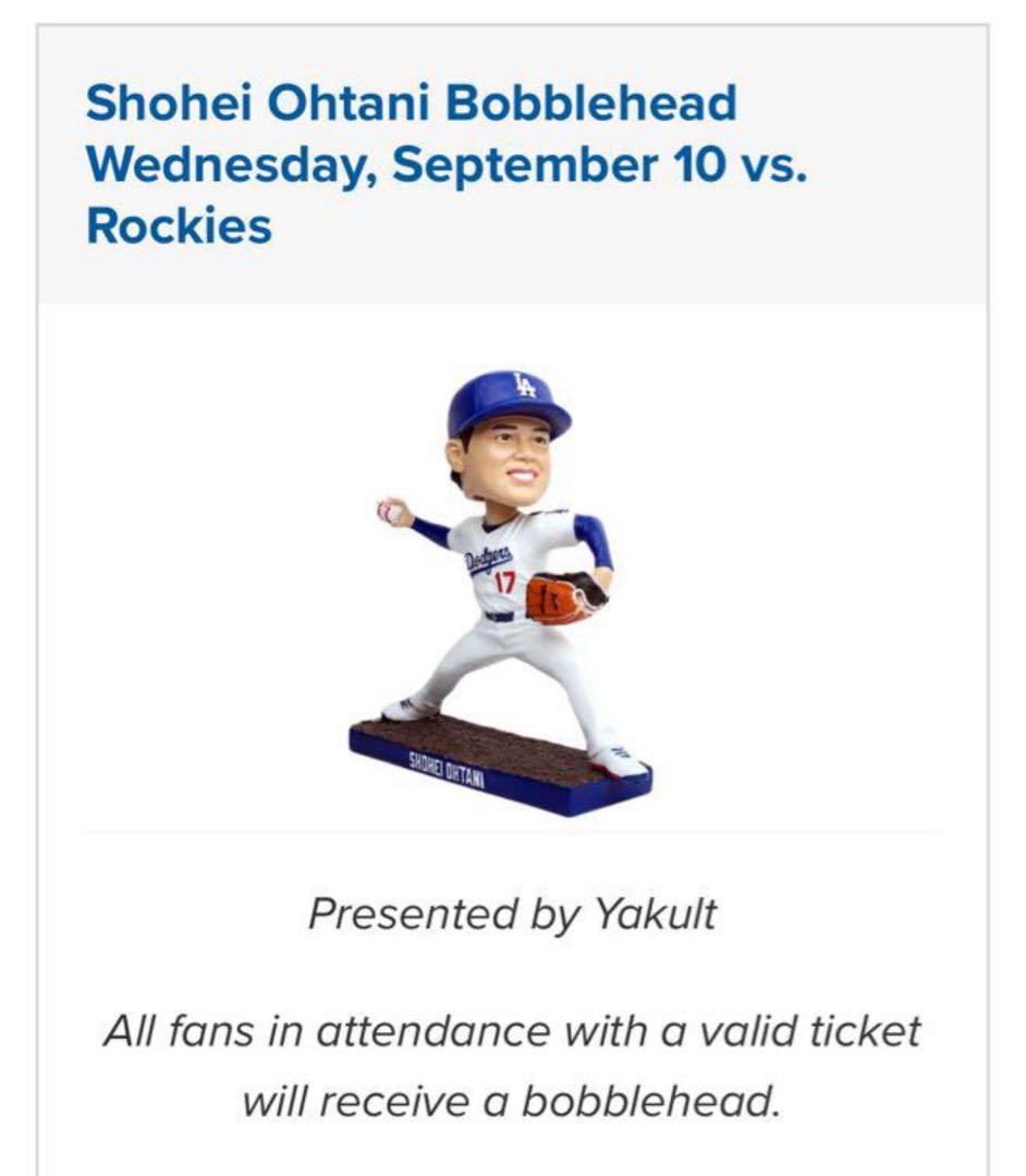 大谷翔平 ボブルヘッド フィギュア