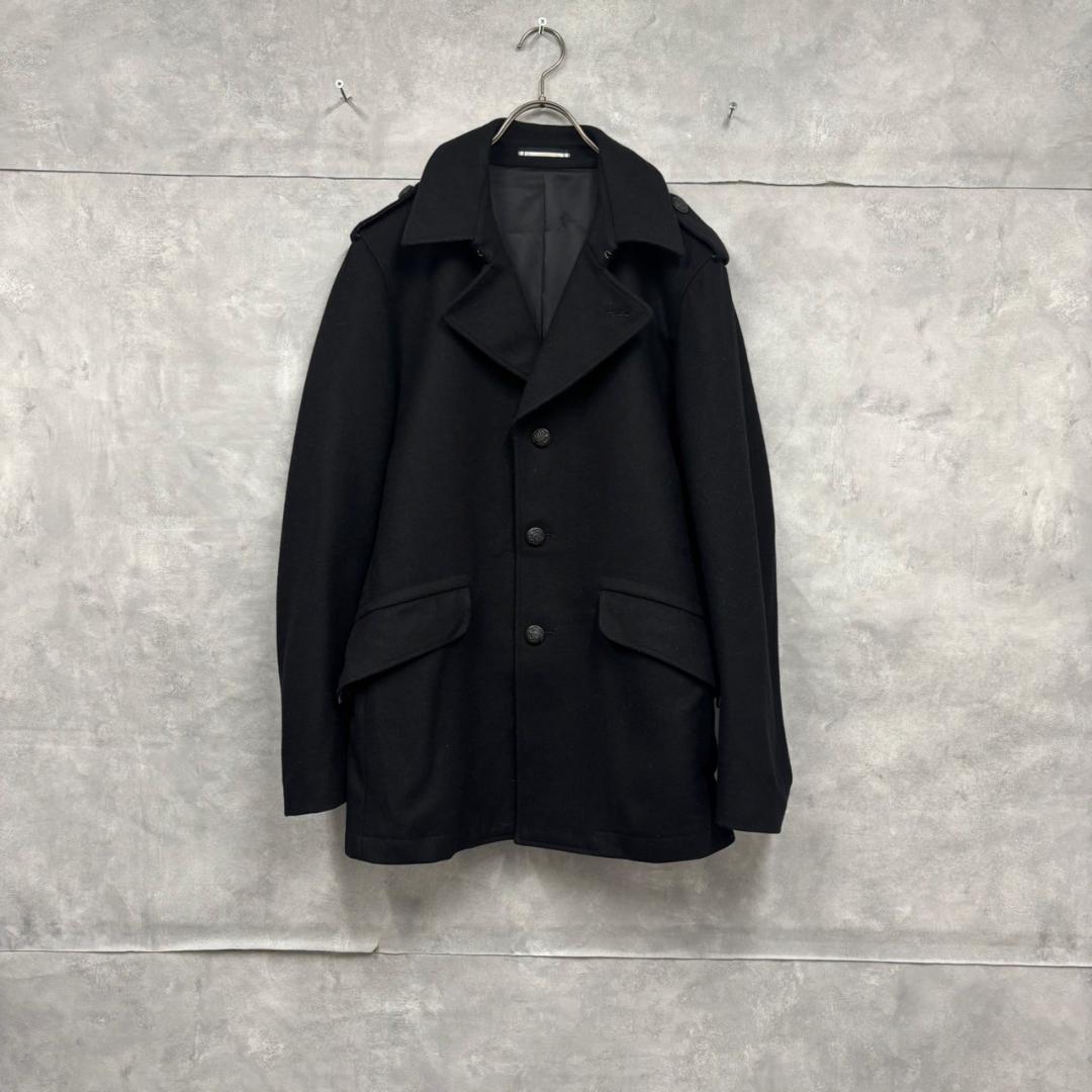 Paul smith ウールコート 装飾ボタン 通勤用 ビジネス N1655