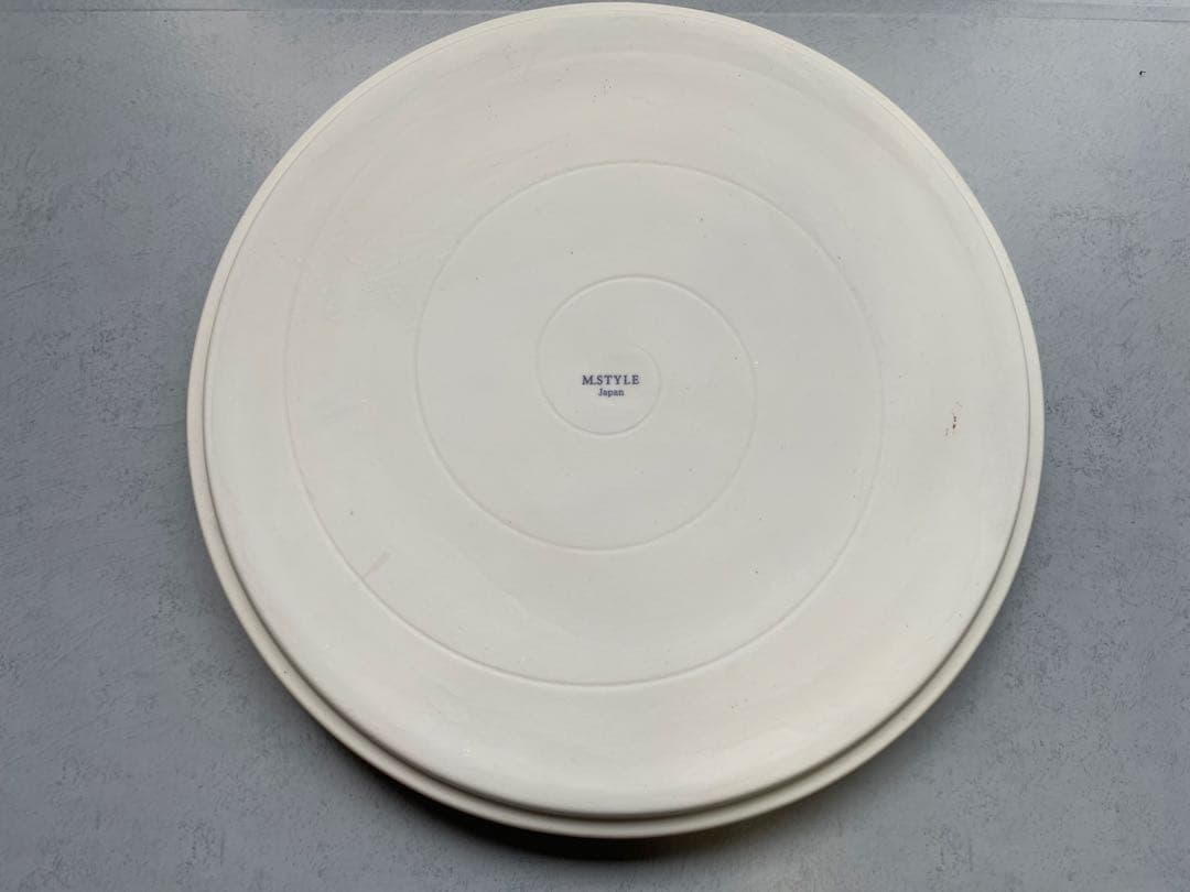 祟雪切立プレート 26cm（ゴールド）日本製レンジ・食洗機対応 和食器 洋食器