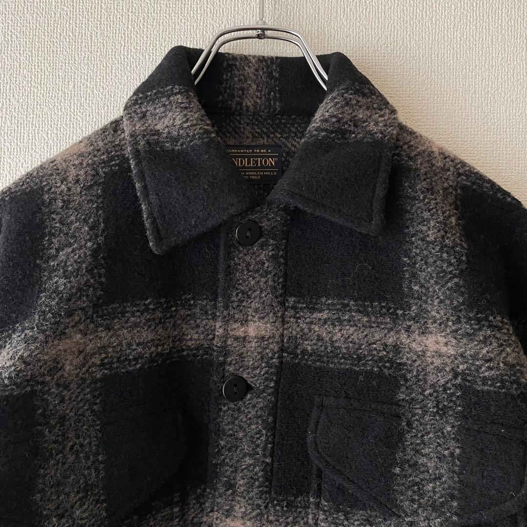 ペンドルトン PENDLETON BEAMS オンブレチェックウール ジャケット
