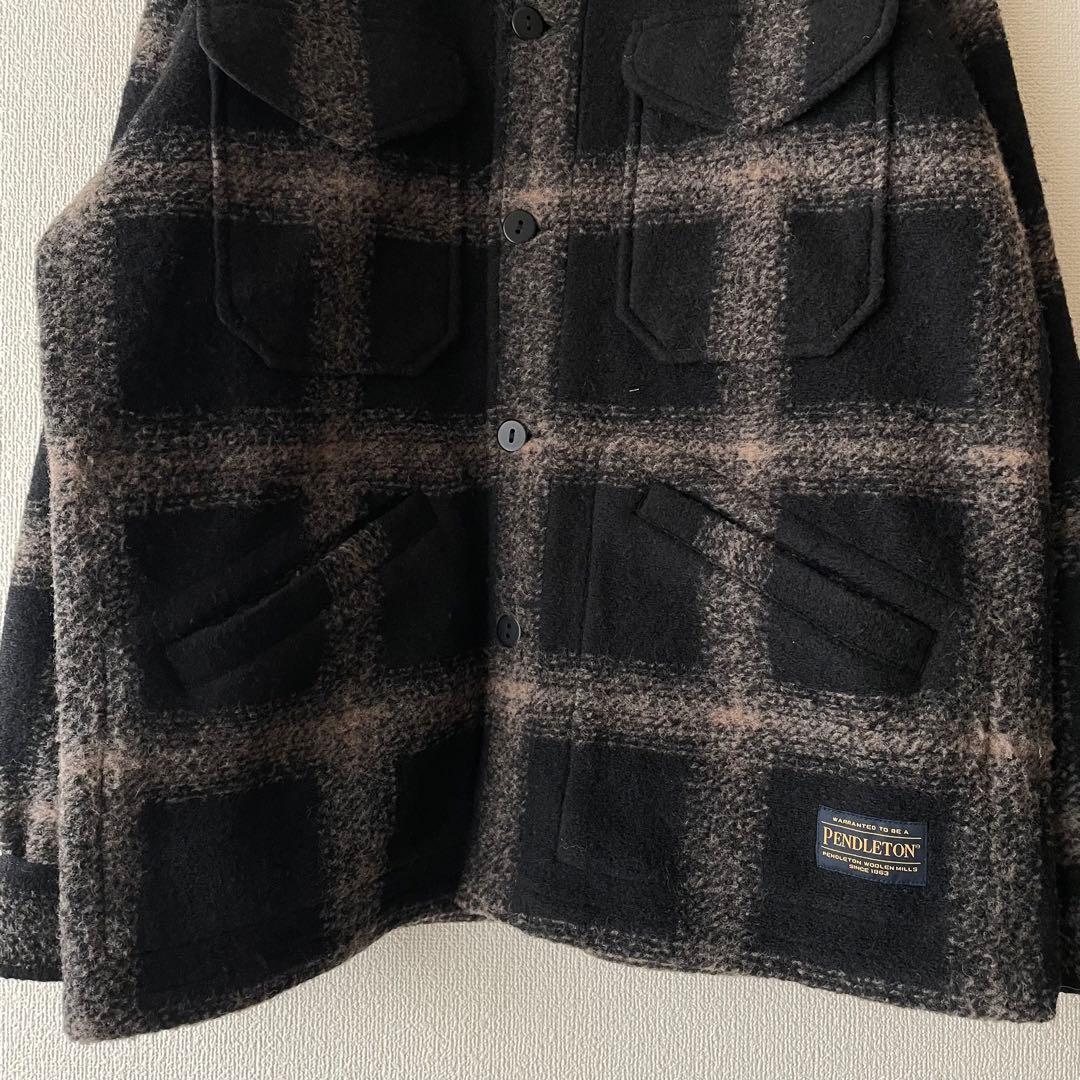 ペンドルトン PENDLETON BEAMS オンブレチェックウール ジャケット