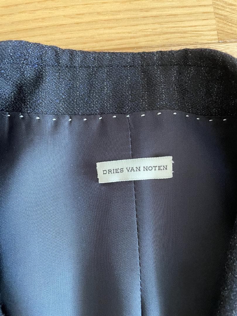 DRIES VAN NOTEN ストライプスーツ セットアップ サイズ48