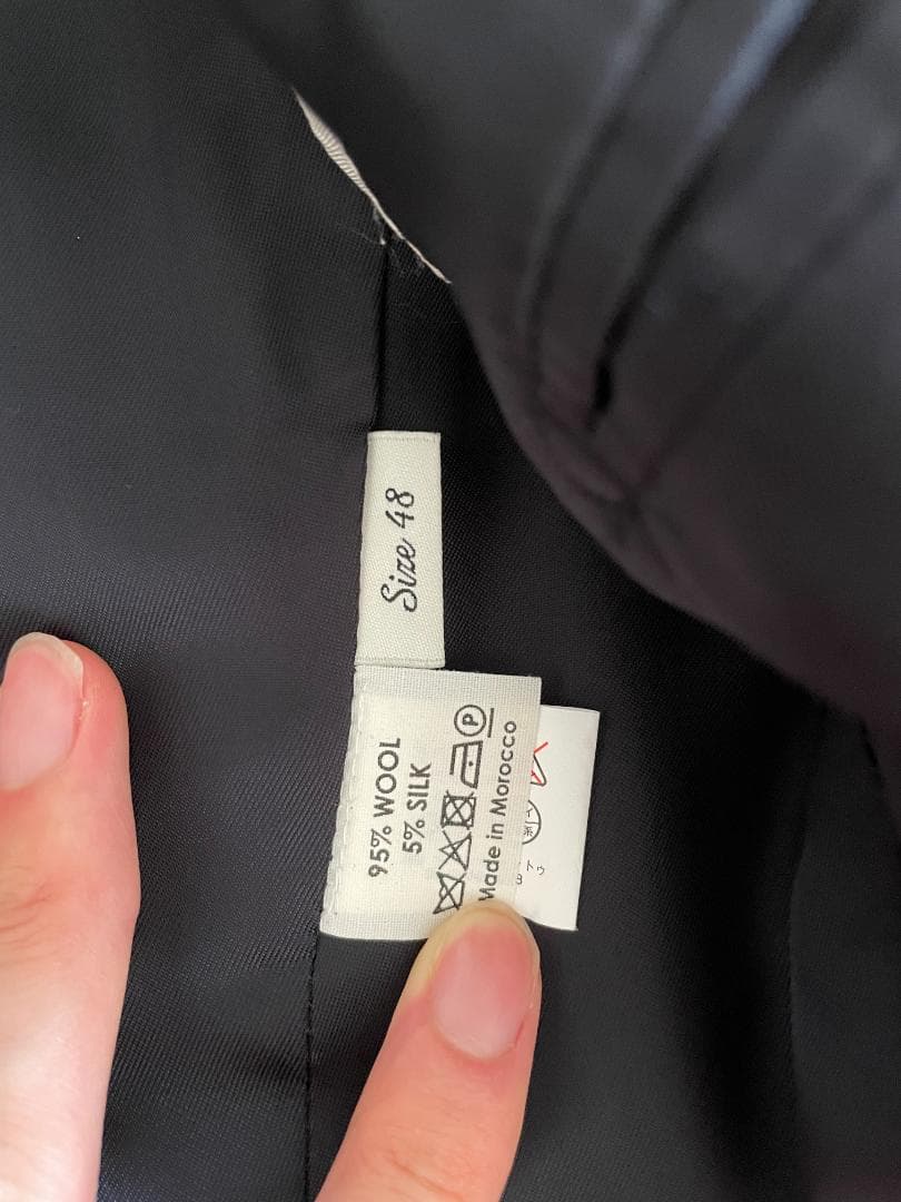 DRIES VAN NOTEN ストライプスーツ セットアップ サイズ48