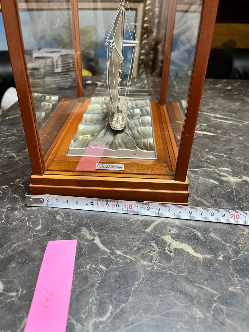 篠原です 武比古　銀製　帆船　シルバー985　重量78グラム