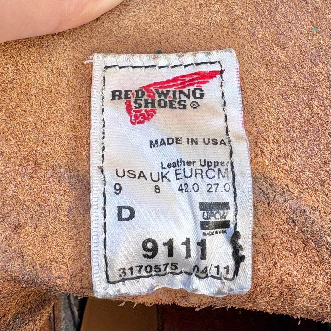 ★かなやん【RED WING（USA製）】6インチ クラシックラウンド