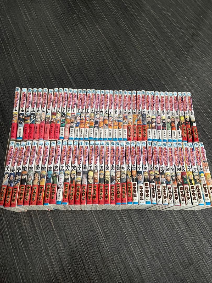 NARUTO 全72巻セット　ナルト　初版帯