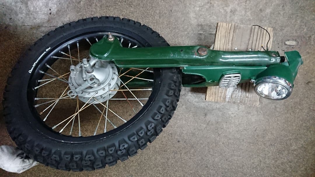 ホンダ スーパーカブ　太足前後ホイールフォークセット　引き取り2000円引き